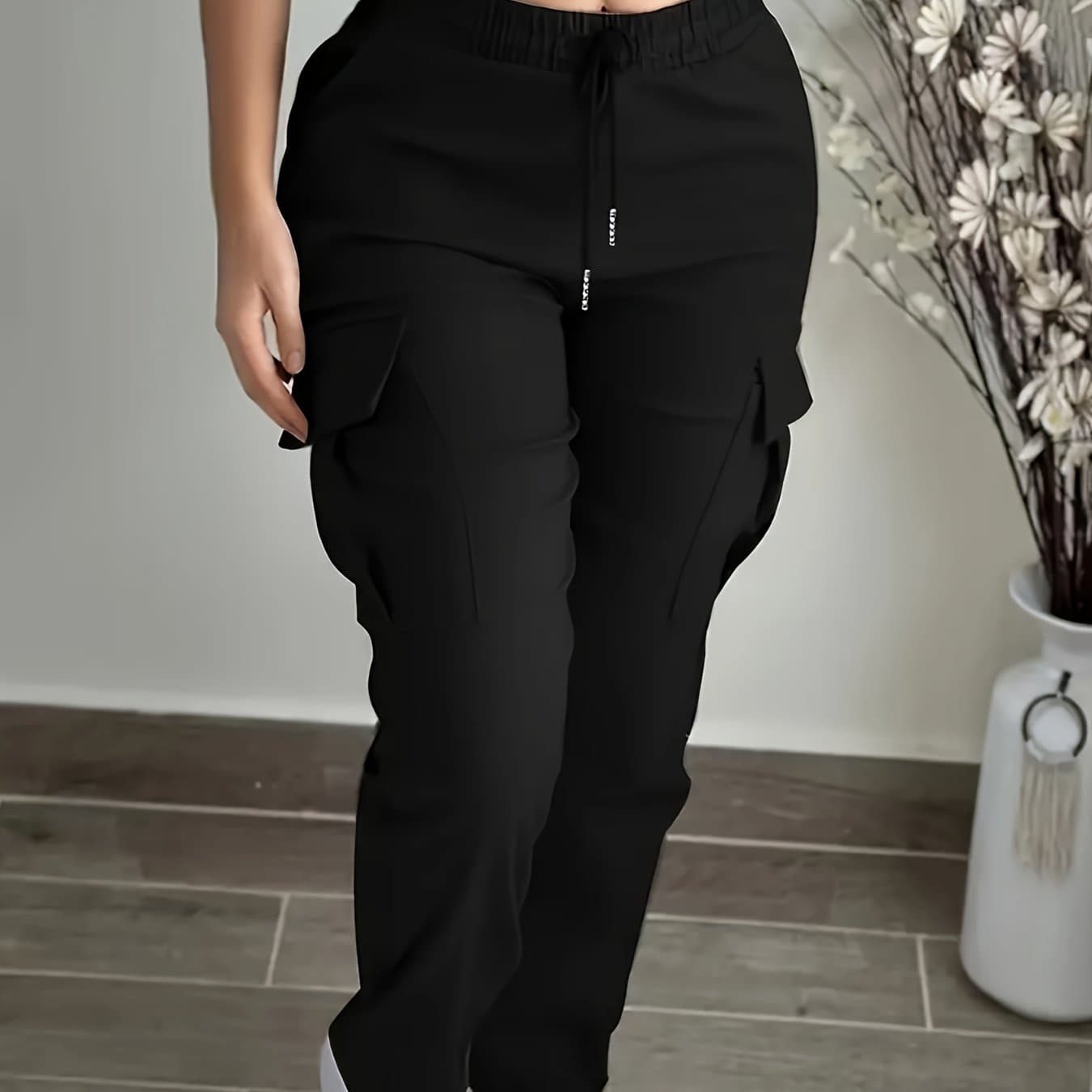 TEMU Women' Drawstring Cargo Pants