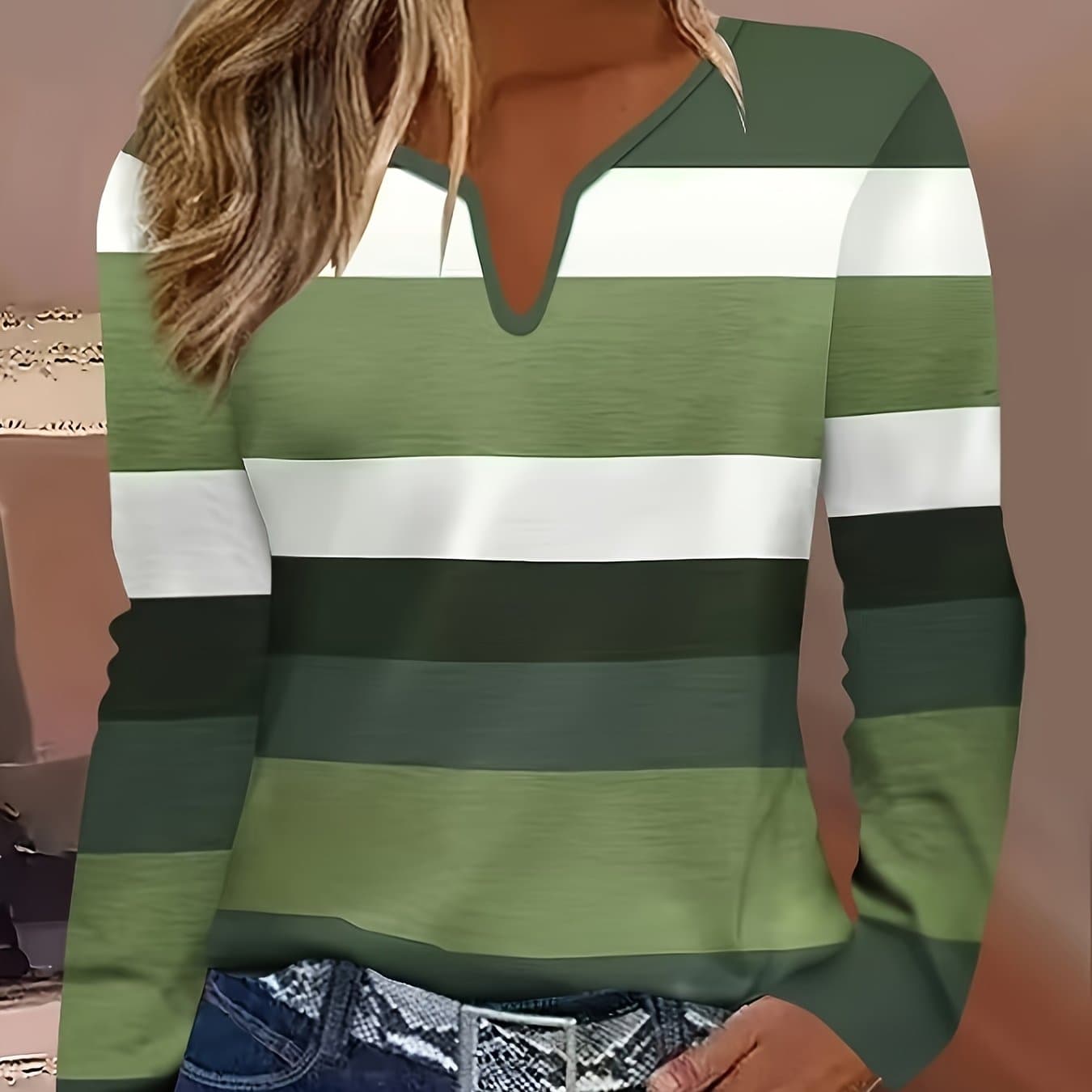 TEMU Women's Long Sleeve Printed Viral Hit