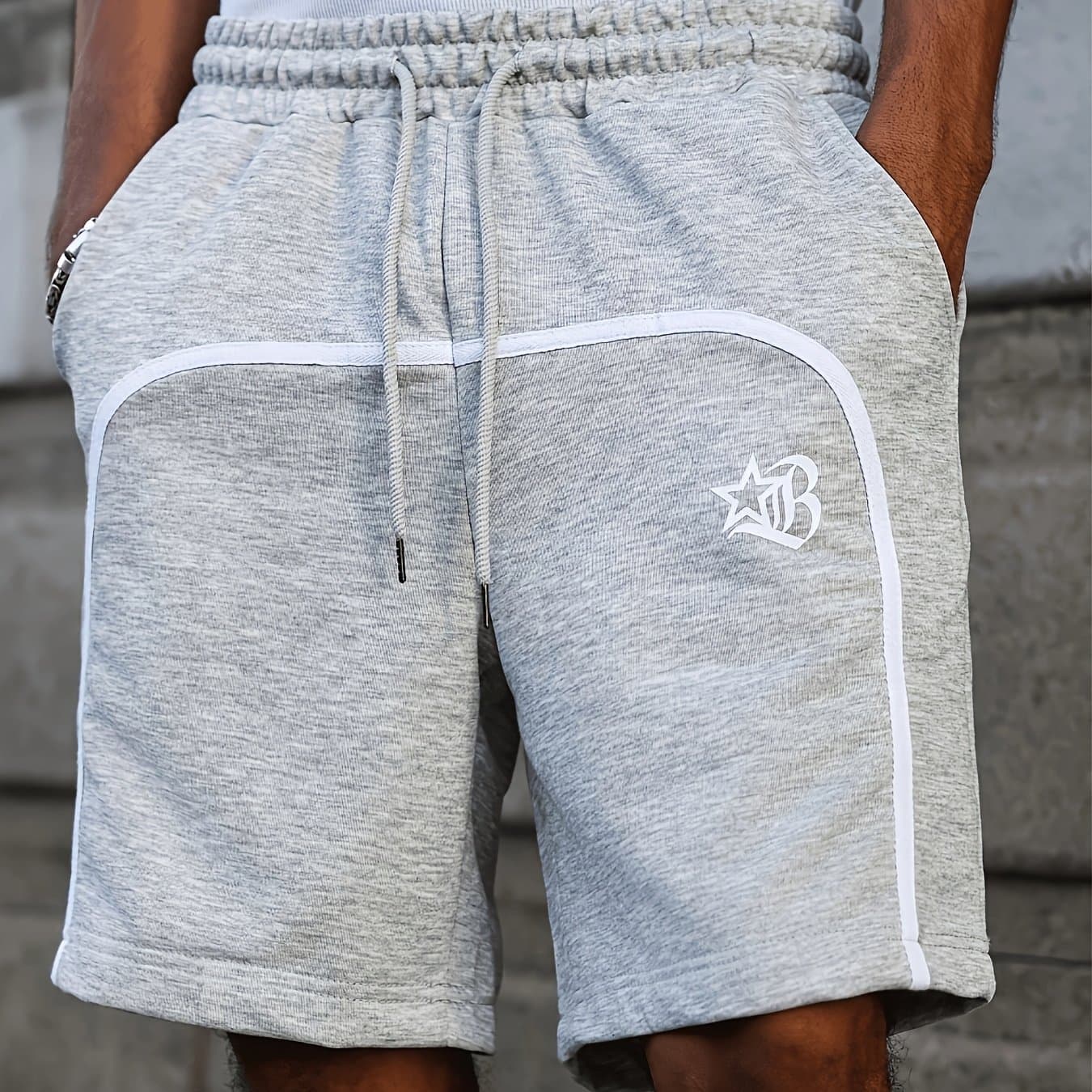 TEMU Men's Casual Athletic Shorts, Loose Comfortable Men's Bermuda Shorts, Outdoor Street Vacation Beach