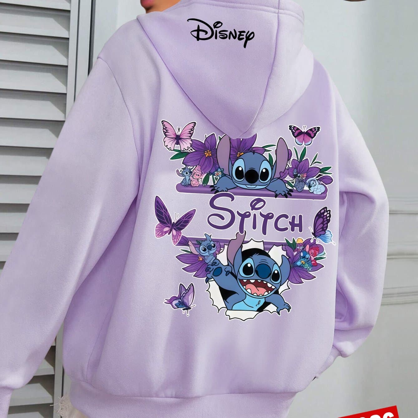 TEMU Women Fresh Stitch Graphic Hooded Sweatshirt, Casual Fashion Jacket, S Shirt Top, 2026 New Daily Versatile Autumn And Winter Women Clothing