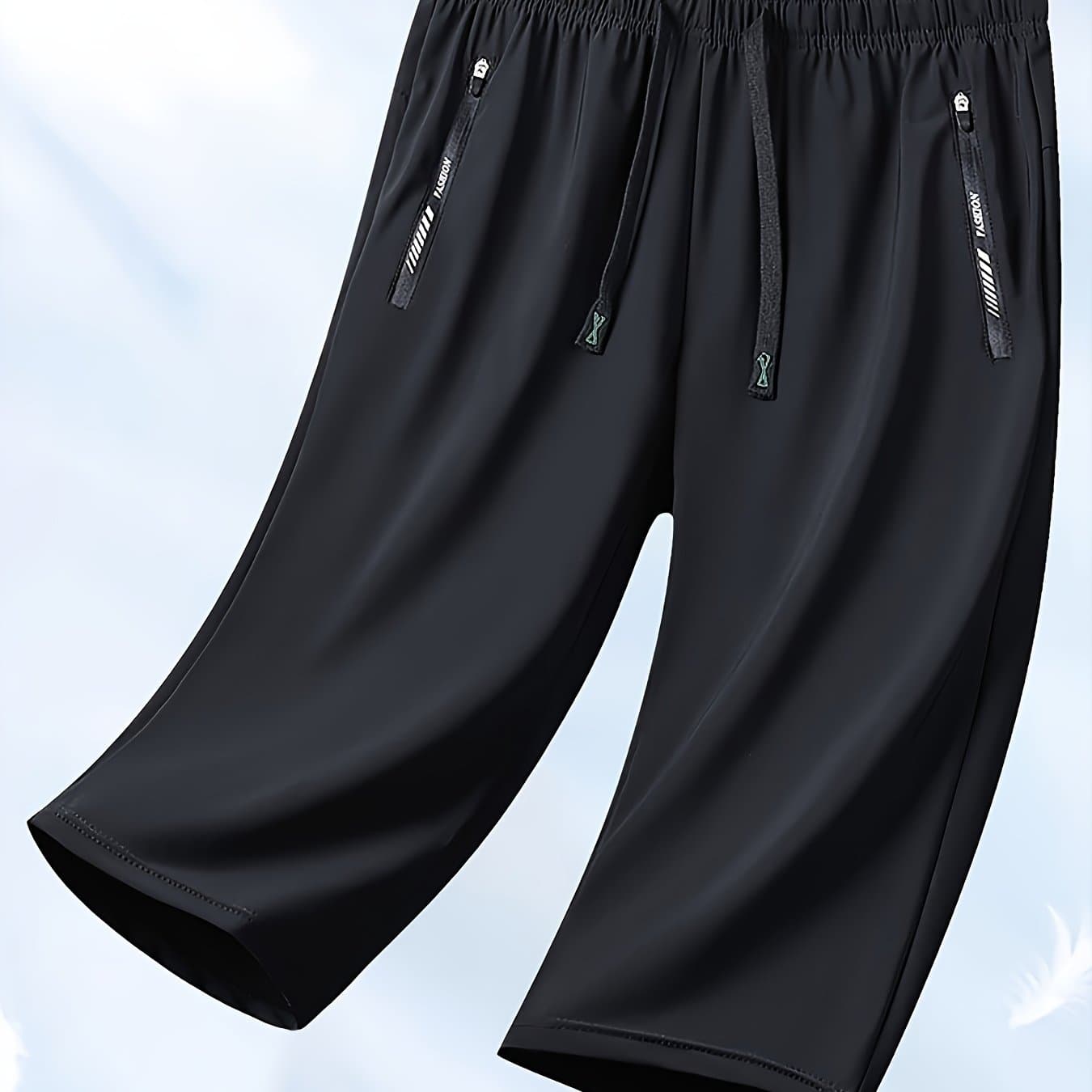 TEMU Women's Summer Fashion Casual Capri Pants, A Of Exquisite Capri Pants From, Featuring Advanced Cooling Technology For A , Suitable For Daily And Leisure, And To