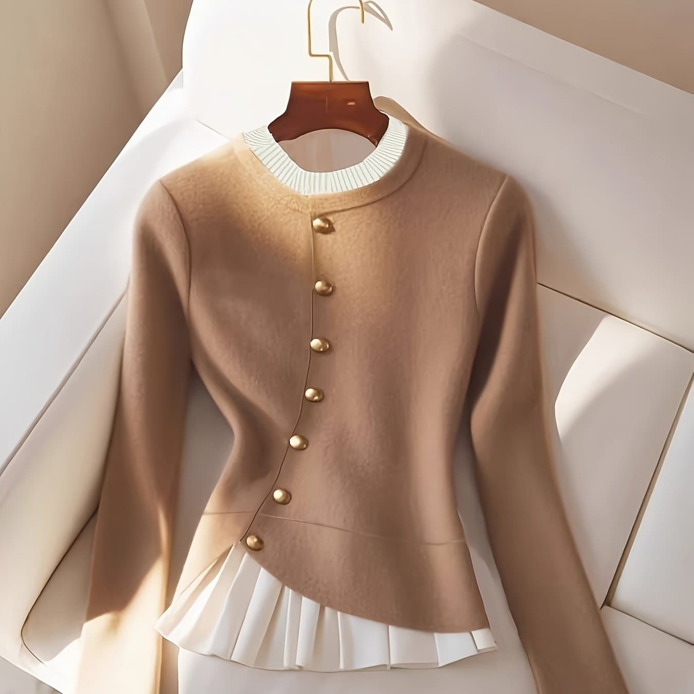 TEMU Essential Sweater For Women: Elegant, Stylish & Comfortable - Perfect For Casual Attire