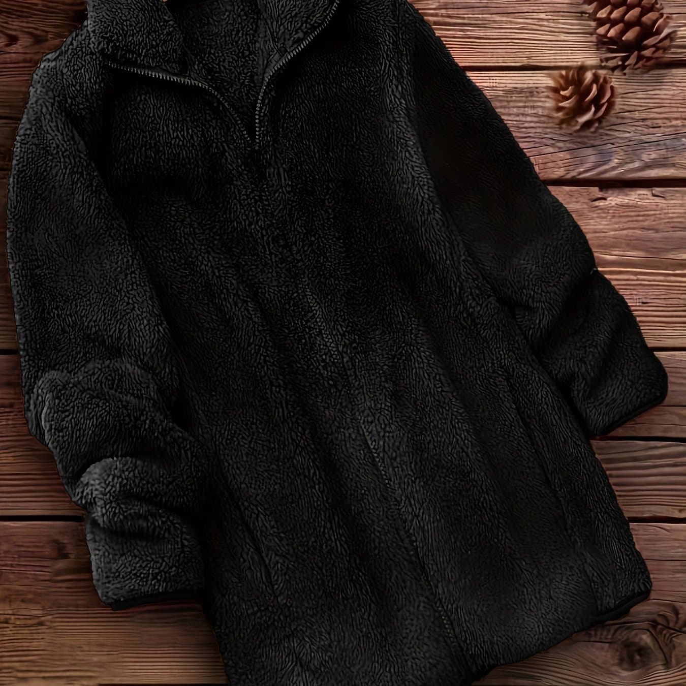 TEMU Plus Size, European And Size Women's Fashion Warm Tops And Coats
