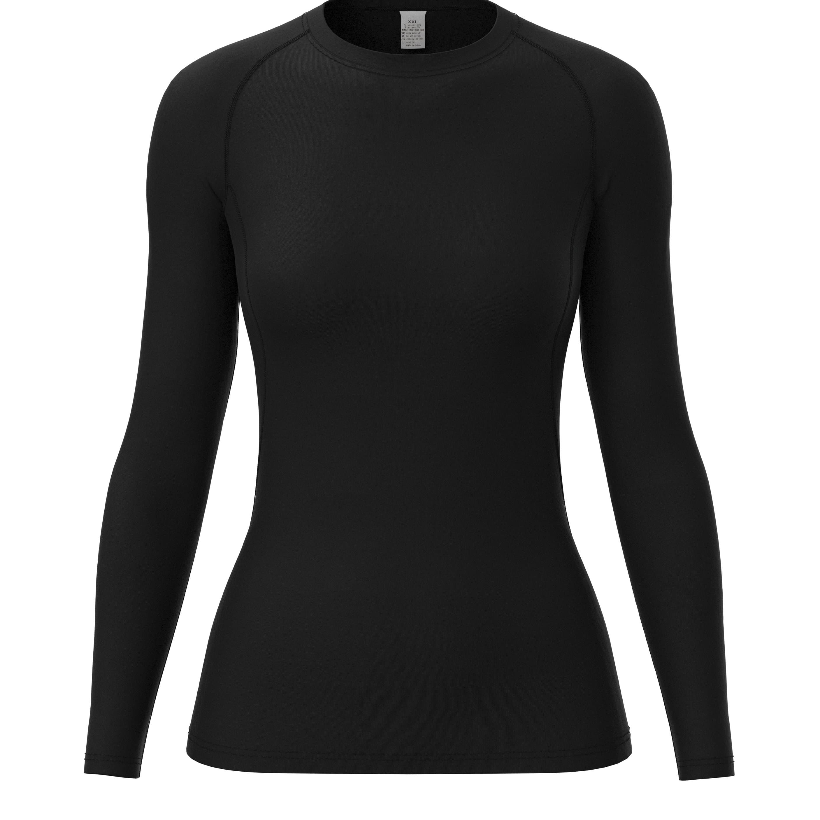 TEMU Fitness Clothes Women's Yoga Clothes Top Quick-drying Clothes Autumn And Winter Running Sportswear Elastic Morning Running Tights Bottoming