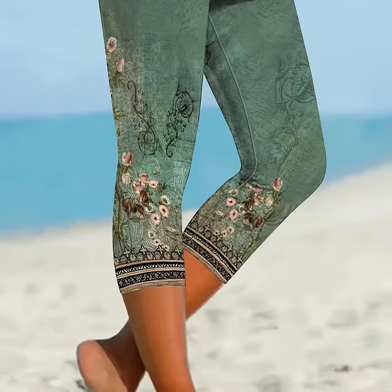 TEMU Targeted Development Of Printed Leggings