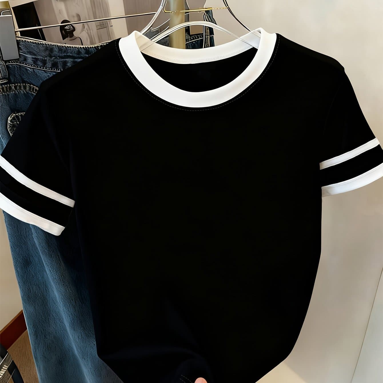 TEMU Graphic Print T-shirt, Short Sleeve Crew Neck Casual Top For Summer And Spring, Women's Clothing thumbnail 4
