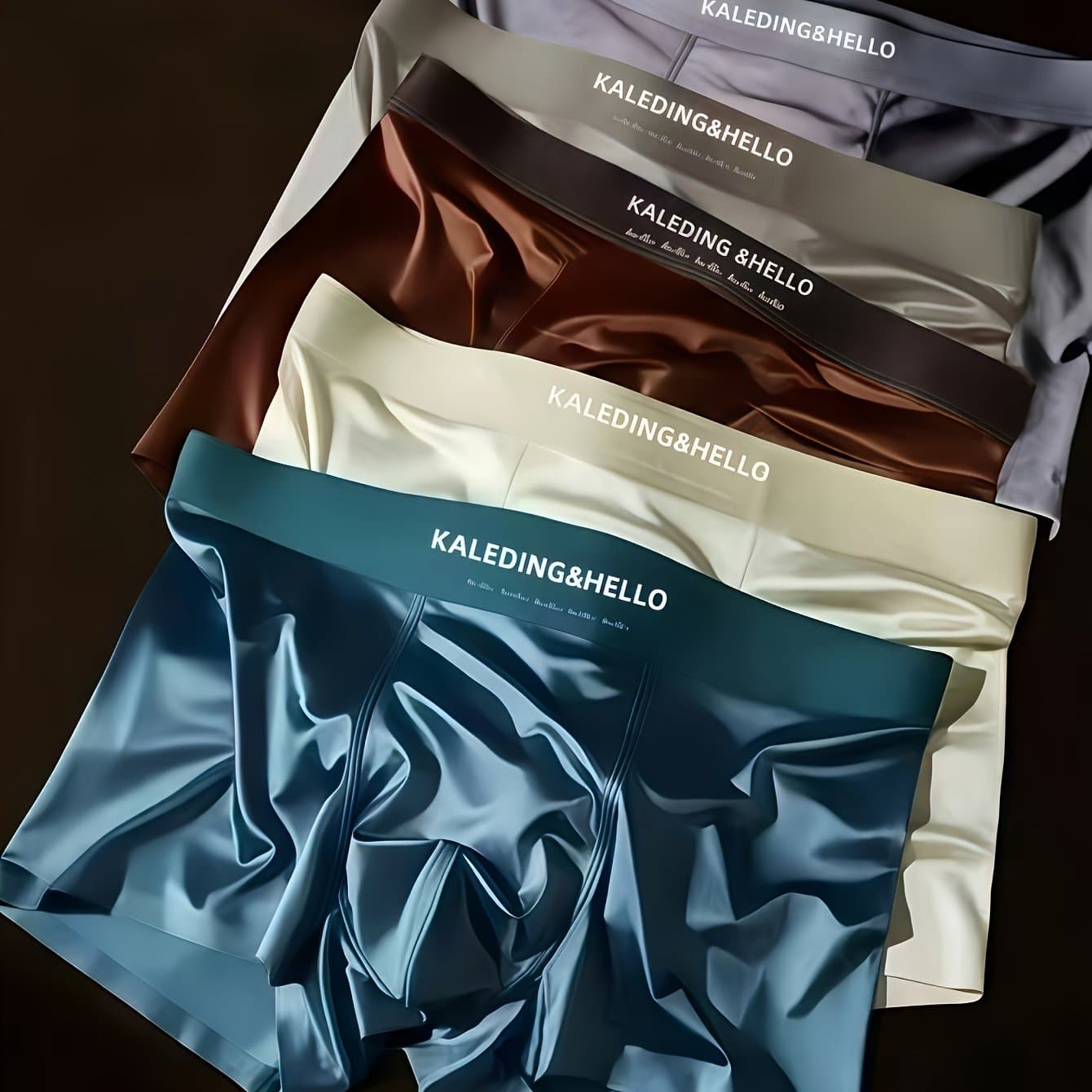 TEMU 1 Pc Random Color Men's Boxer Briefs, Comfortable Men's Underwear, Teen Sports Briefs, Men's Boxer Briefs, Soft Breathable, , Men's Shorts, Comfortable