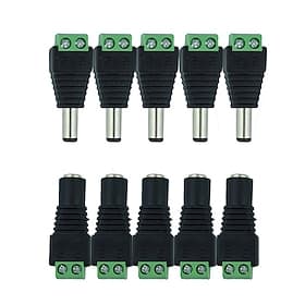 HKV 10 pièces Accessoire d'éclairage Connecteur électrique