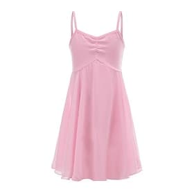 Abbigliamento da ballo per bambini Danza classica Abito Più materiali Da ragazza Addestramento Senza maniche Alto Misto cotone