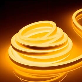 Neon LED Strip Light 5m 16.4ft  Flexible Rope Light Waterproof Warm White Red Yellow Blue Green DIY Outdoor Party Backlight Décor DC 12V