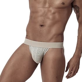 Herre jockstrap Atletiske supportere Undertøy Sport  Utendørs treningsklær Sommer Vår Høst Vinter Bomull Hurtigtørkende Myk Pustende Treningsøkt Oppvisning Tre