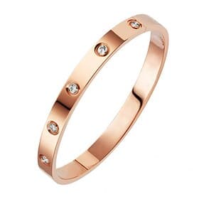 Women's Bracelet Ladies' Classic Stainless Steel Cubic Zircon Inlay Gold Silver Rose Gold 1 Piece Bracelet  for Party Daily Gifts dress to impress