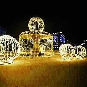 LED Lichterkette 100M 800LEDs Außen wasserdicht LED Lichterkette Feenlichter Feiertagsbeleuchtung Hochzeitsfeier Baum Garten Dekorationslichter EU UK Stecker