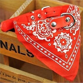 4 Pieces Adjustable Dog Bandana Collar Pet Triangle Scarf Collar Dog Triangle Bibs Pet Kerchief Accessories for Small and Medium Dogs, Puppies
