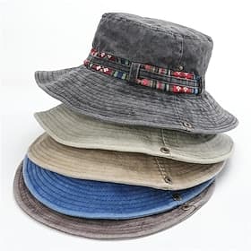Chapeau de soleil Chapeau de pêche Chapeau de randonnée Chapeau Protection Solaire UV Écran solaire Protection UV Été Printemps Large bord Homme Femmes Pêche A