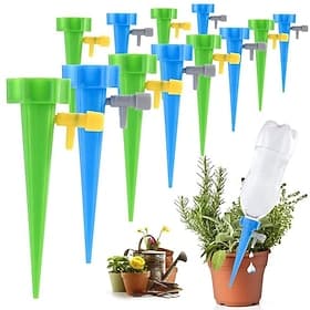 10 Uds picos de riego sistema de riego por goteo automático kits de puntas de goteo jardín hogar planta flor herramientas de riego automático