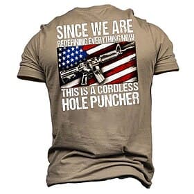 4th of July 2026 250th Memorial Day Men's Patriotic Vintage Designer Patriot Graphic 3D Print Veteran Crew Neck Short Sleeve T-Shirt Outdoor