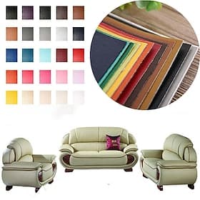 Leather Repair Patch DIY Self Adhesive Leather Patches for Furniture Fix Patch Sofa Repair Subsidies PU Fabric Stickers PU Leather Patches 50137cm