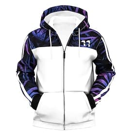 Men's Color Block Graphic Prints Hoodie Hoodies Sweatshirt Streetwear Casual Big and Tall Long Sleeve Hooded Daily Sports White Zipper Print Spring   Fall Desi