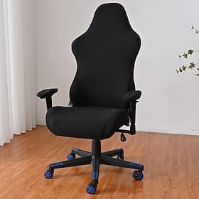 Split Office Chair Cover Gaming Chair Covers Burgundy Stretch Washable Computer Chair Slipcovers for Armchair, Swivel Chair, Gaming Chair,Computer boss Chair