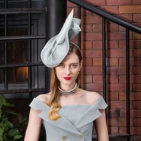 Elegant Headpiece Fascinators Hat Fascinator Gentlewoman Fancy Dress Women's Derby Wedding Party Ascot Adults' Hat Spring  Summer thumbnail 5