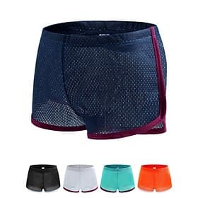 Per uomo Shorts da corsa Shorts Sportivi Shorts da Palestra Maratona Pantaloncini un terzo Mutandine Ranger Retrò Rete Pantaloni Sportivo Estate Asciugatura Ra