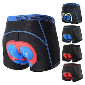 Arsuxeo Homme Shorts de sous-vêtements de cyclisme Sous-vêtements de cyclisme Shorts de cyclisme rembourrés Vélo Shorts de sous-vêtements Bas Coupe course Hive