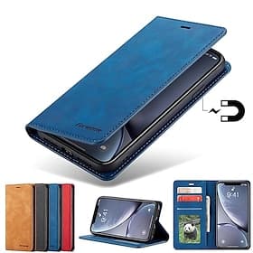 Handy Hülle Handyhüllen Für Samsung Galaxy S26 Ultra Plus S25 S24 S23 S22 S21 FE S20 Plus A14 A54 A73 Brieftaschenhülle Klapphülle Mit Ständer Mit Kartenhalter