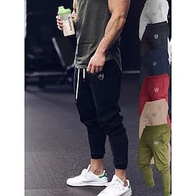 Men's Joggers Sweatpants Drawstring Bottoms Athletic Athleisure Cotton Breathable Soft Sweat wicking Gym Workout Running Jogging Sportswear Activewear 3D Print