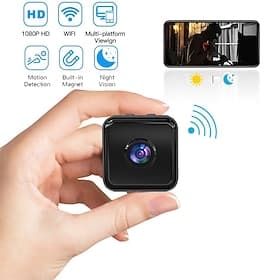 New X2 Mini Camera HD 1080P WiFi IP Camera Home Security Night Vision Wireless Remote Surveillance Camera Mini Cameras