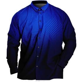 Men's Plus Size Shirt Big and Tall Graphic Prints Turndown Print Long Sleeve Spring  Summer Sports Fashion Streetwear Designer Outdoor Street Tops