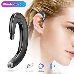 F8 Knochenleitungs-Ohrhaken Ohrhörer Bluetooth 5.0 HIFI Stereo Drahtloser Kopfhörer mit Mikrofon Wasserdichte Sport-Ohrhörer für Xiaom Valentinstagsgeschenk
