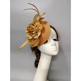Elegant Headpiece Fascinators Hat Fascinator Gentlewoman Fancy Dress Women's Derby Wedding Party Ascot Adults' Hat Spring  Summer thumbnail 4