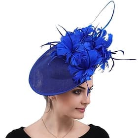 Elegant Headpiece Fascinators Hat Fascinator Gentlewoman Fancy Dress Women's Derby Wedding Party Ascot Adults' Hat Spring  Summer