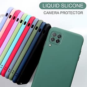 téléphone Coque Pour Samsung Galaxy S26 Ultra Plus S25 S24 S23 S22 S21 FE S21 Ultra Plus S20 A13 A12 Étui en silicone liquide Svelte Anti-Rayures Bords doux Co