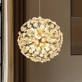 9-Light 50 cm Globe Design Lantern Desgin Chandelier Metal Artistic Style Modern Style Stylish Electroplated Artistic Modern 85-265V