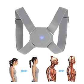 Adjustable Intelligent Posture Trainer Smart Posture Corrector Upper Back Brace Clavicle Support for Men and Women Pain Relief Valentine's Day Gift
