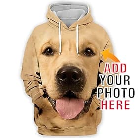 Unisex Custom Hoodies Graphic Prints 3D Print Basic Casual Spring   Fall Streetwear Hoodie Personalized Valentine Gift Custom Made sweatshirt