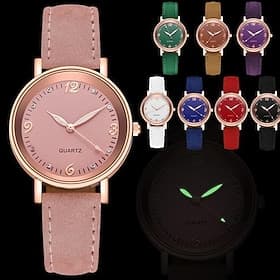 Luxury Women's Quartz Watch Fashion Quartz Ladies Wristwatch High-end Concise Diverse Fashion Color Bracelet Mother's Day Gift for women's Casual Matching Watc