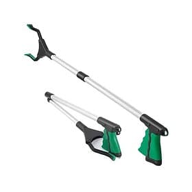 Outil de préhension pour personnes âgées, préhenseur supérieur pliable de 81 cm, aides à la mobilité longues et pratiques, outil d'atteinte pour bâton de ramas