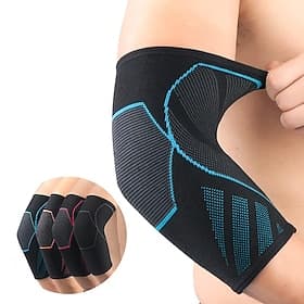 Manchon de compression de coude 1 pc, orthèses de coude de tennis pour tendinite et supports de bras support de coude de golfeur pour femmes et hommes, haltéro