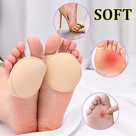 coussinets métatarsiens antidérapants – coussinets doux pour soulager la douleur à l'avant-pied, coussinets respirants pour soulager la pression pour les talon