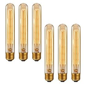 Lampe rétro t185 40w e27 filament dimmable ampoule à incandescence décorative vintage edison ampoule pour la vie à la maison