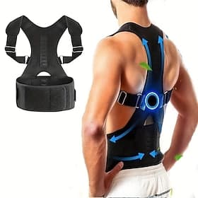 Adjustable Double Pull Strap Shoulder Spine Support Belt Lumbar Posture Correction Men Women Orthopedic Upper Back Brace Corset Valentine's Day Gift