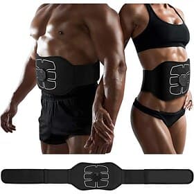 ABS Stimulator Abdominal Toning Belt Workout Portable Ab Stimulator Home Office Fitness Workout Equipment For Abdomen Valentine's Day Gift