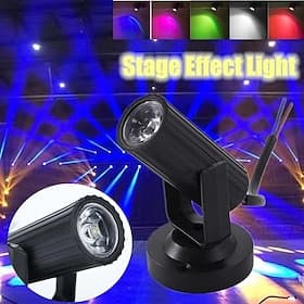 Mini Beam Light Laser Projector LED Spotlight Stage Effect Light KTV Bar Disco Light-6Colors Valentine's Day Gift