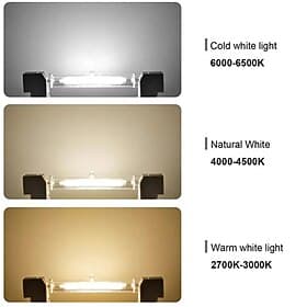 High Power COB R7S LED Glass Tube 78mm 118mm 189mm COB Lights Bulb AC110V 220V Home Replace Halogen Lamp