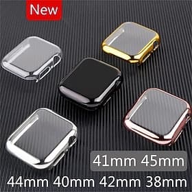 Compatible with Apple Watch Series 8 7 45mm / Series 8 7 41mm / Series 6 5 4 SE 44mm / Series 6 5 4 SE 40mm / Series 3 2 1 42mm All Around Protective Shockproo