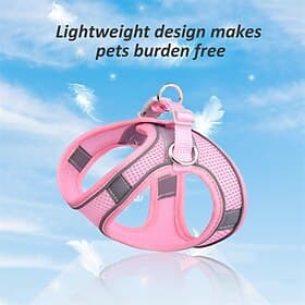 Dog Harness for Small Medium Dogs No Pull Puppy Harness and Leash Set Puppy Harness for Small Dogs Step in Harness for Small Dogs Small Dog Harness mesh Dog Ha