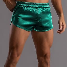Homme Short athlétique 3 pouces Short Short Court Short Running Course Short de Sport Taille elastique Couleur unie Respirable Séchage rapide Court Sport extér